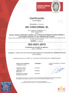 certificacion ISO9001:2015